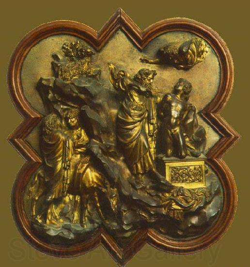 Lorenzo Ghiberti Sacrifice of Isaac Germany oil painting art